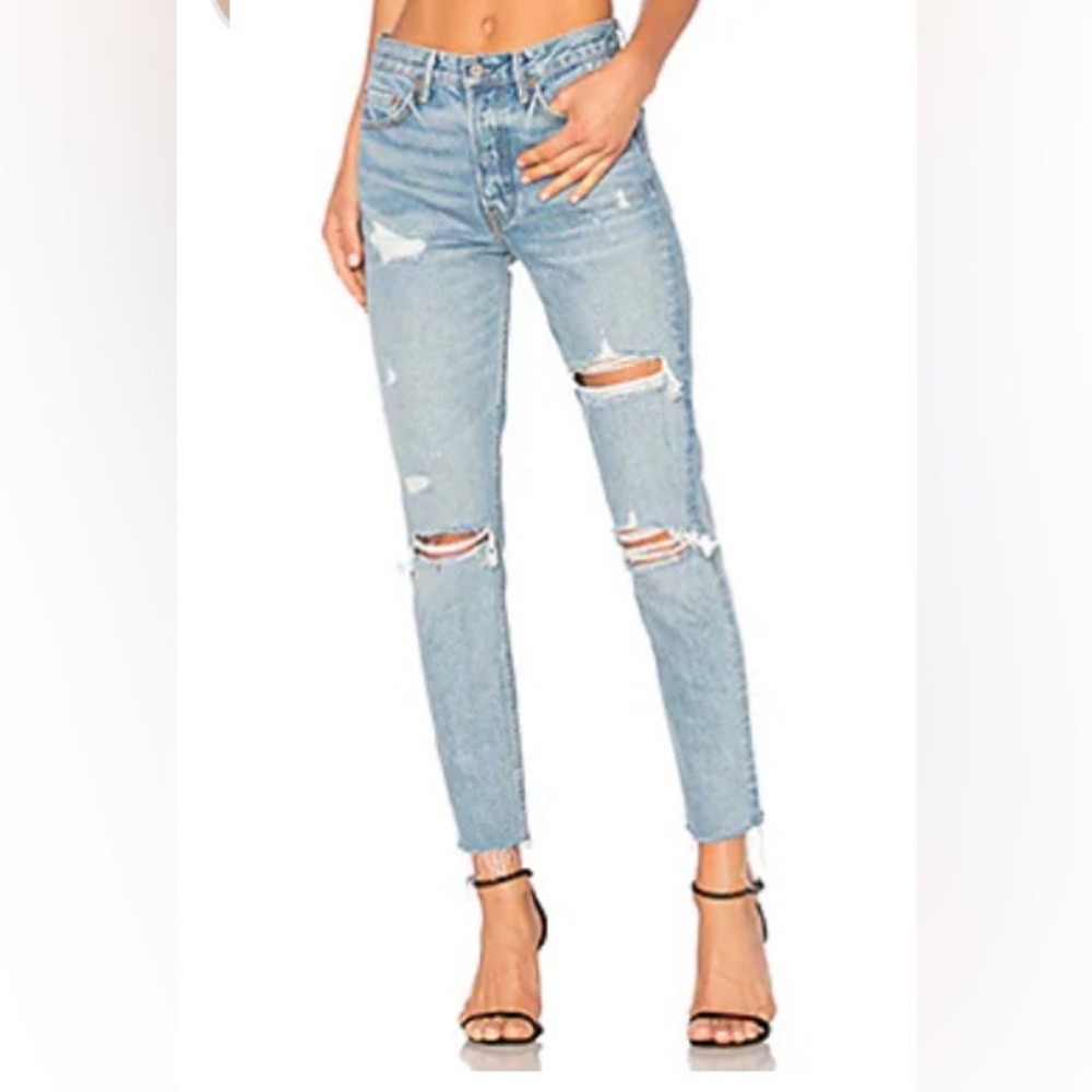 GRLFRND Karolina High Rise Jean in A Little More Love - 25
